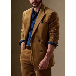 Banana Republic 'Rivoli' Brown Oversized Corduroy Blazer Size 4